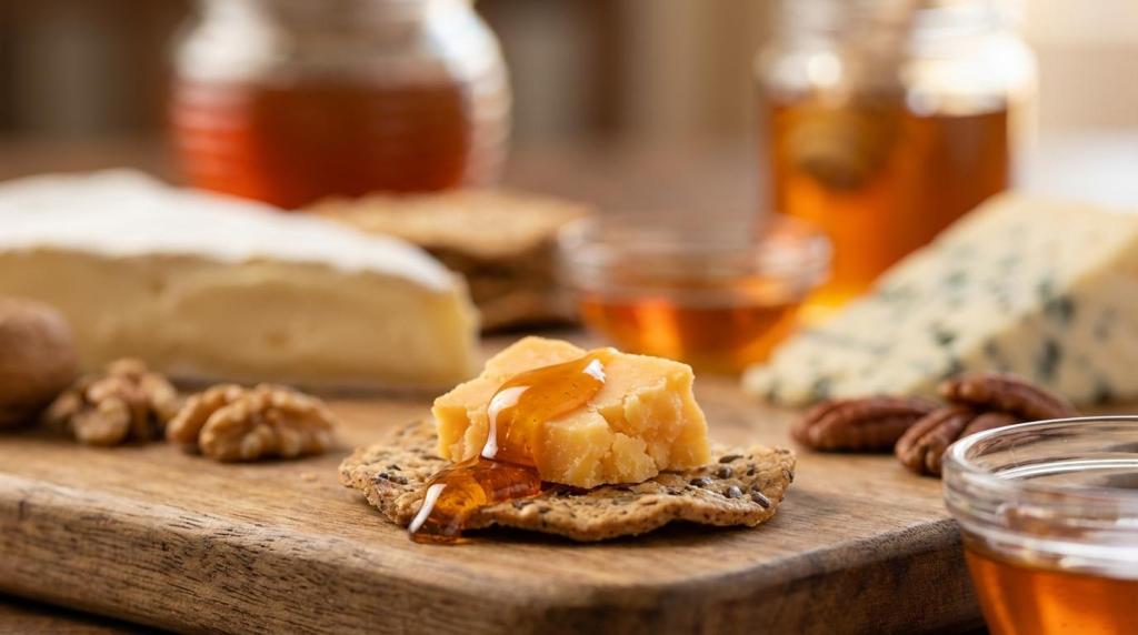 Cheese and Honey Pairings: A Charcuterie Lover’s Guide - Huckle Bee Farms LLC