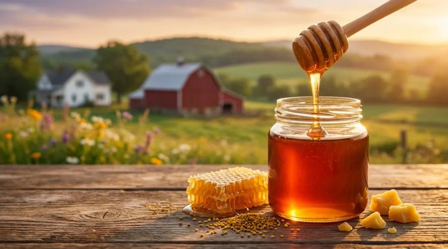 Experience the Best Unfiltered Honey Online – Order Now! - Huckle Bee Farms LLC