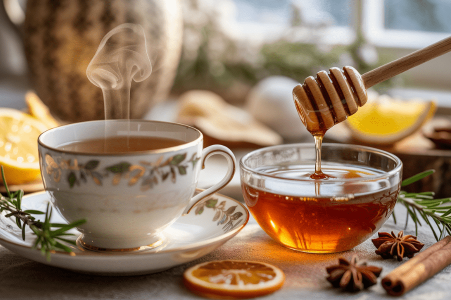 Luxury Tea and Honey Pairings for Winter Wellness - Huckle Bee Farms LLC
