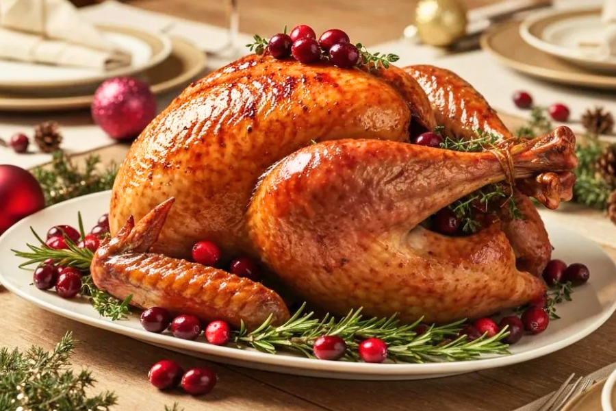 How to Make the Best Cranberry‑Glazed Turkey for Thanksgiving and Holiday Meals