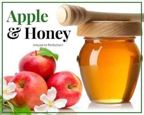 1/2 Lb Apple Infused Honey - Gift Set