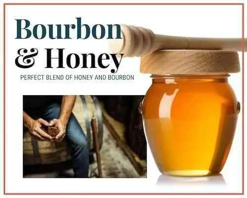 1/2 Lb Bourbon Infused Honey - Gift Set