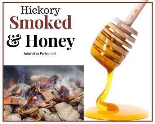 1/2 Lb Hickory Smoked Honey - Gift Set
