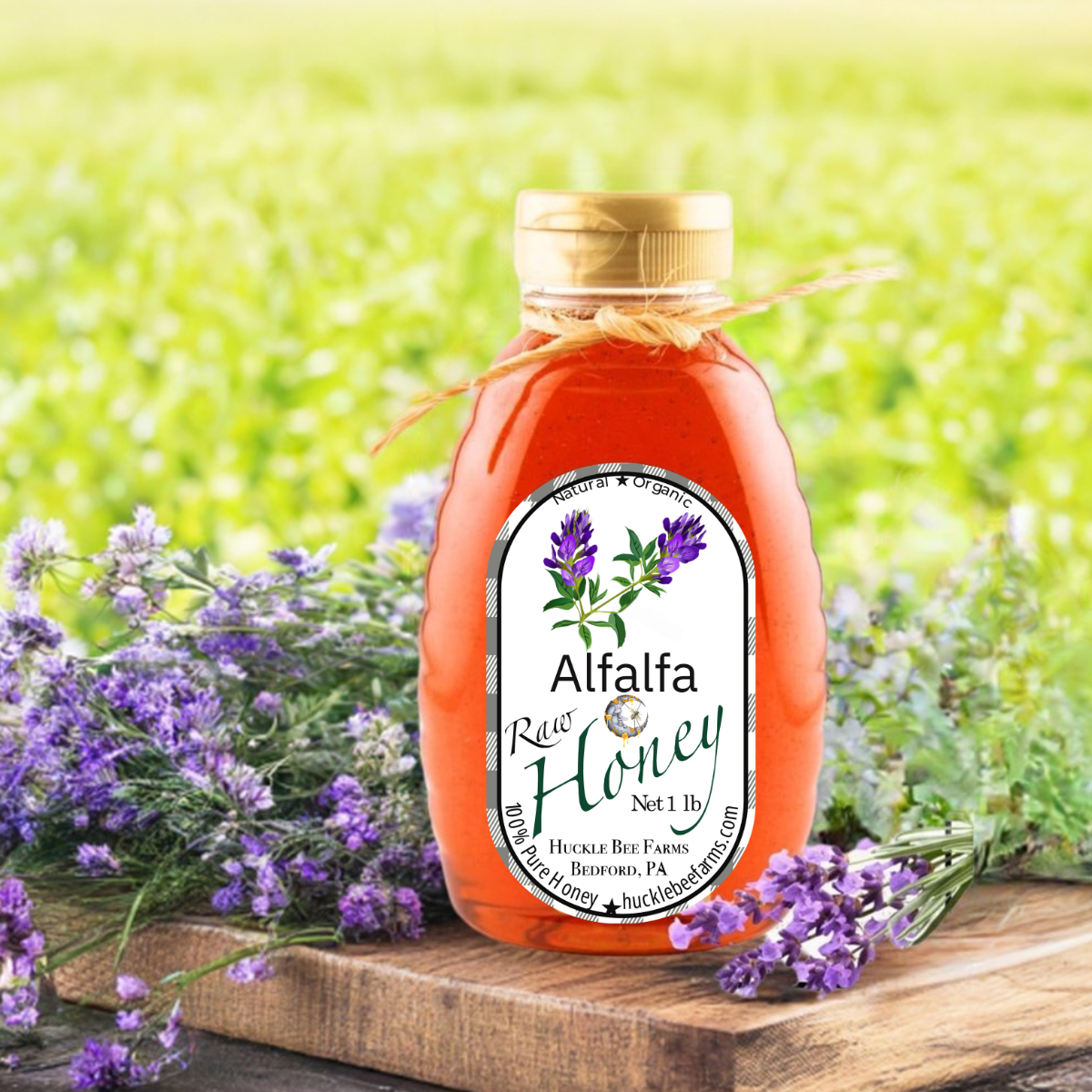Alfalfa Honey - Huckle Bee Farms LLC