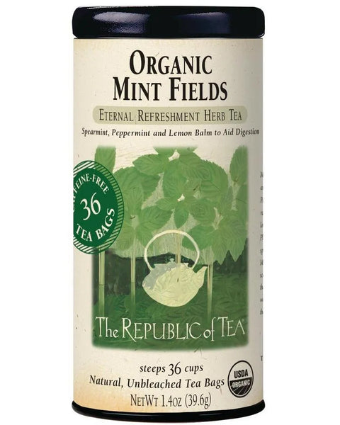 Organic Mint Fields Tea Bags