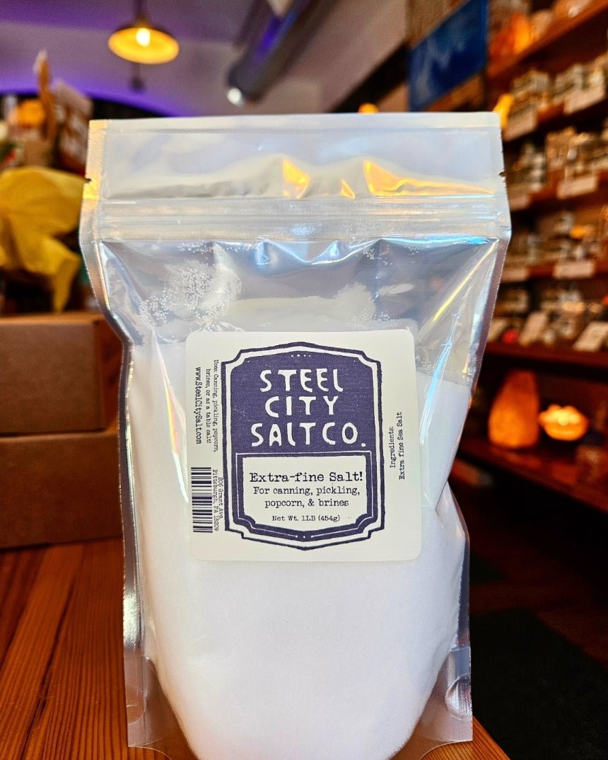 Extra Fine Salt for Cooking & Canning | Huckle Bee Farms