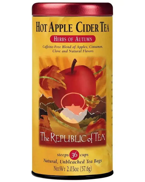 π Hot Apple Cider Tea Bags π - Tin 36 Tea Bags - Huckle Bee Farms LLC