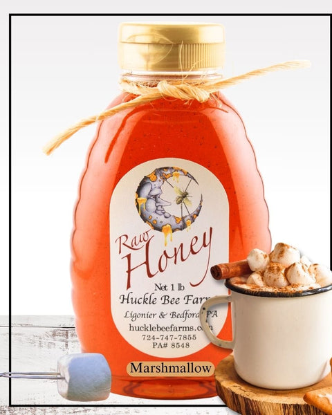 Marshmallow Flavored Honey - Huckle Bee Farms LLC