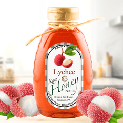 NEW...Lychee Honey – Floral, Tropical Raw Honey - Huckle Bee Farms LLC