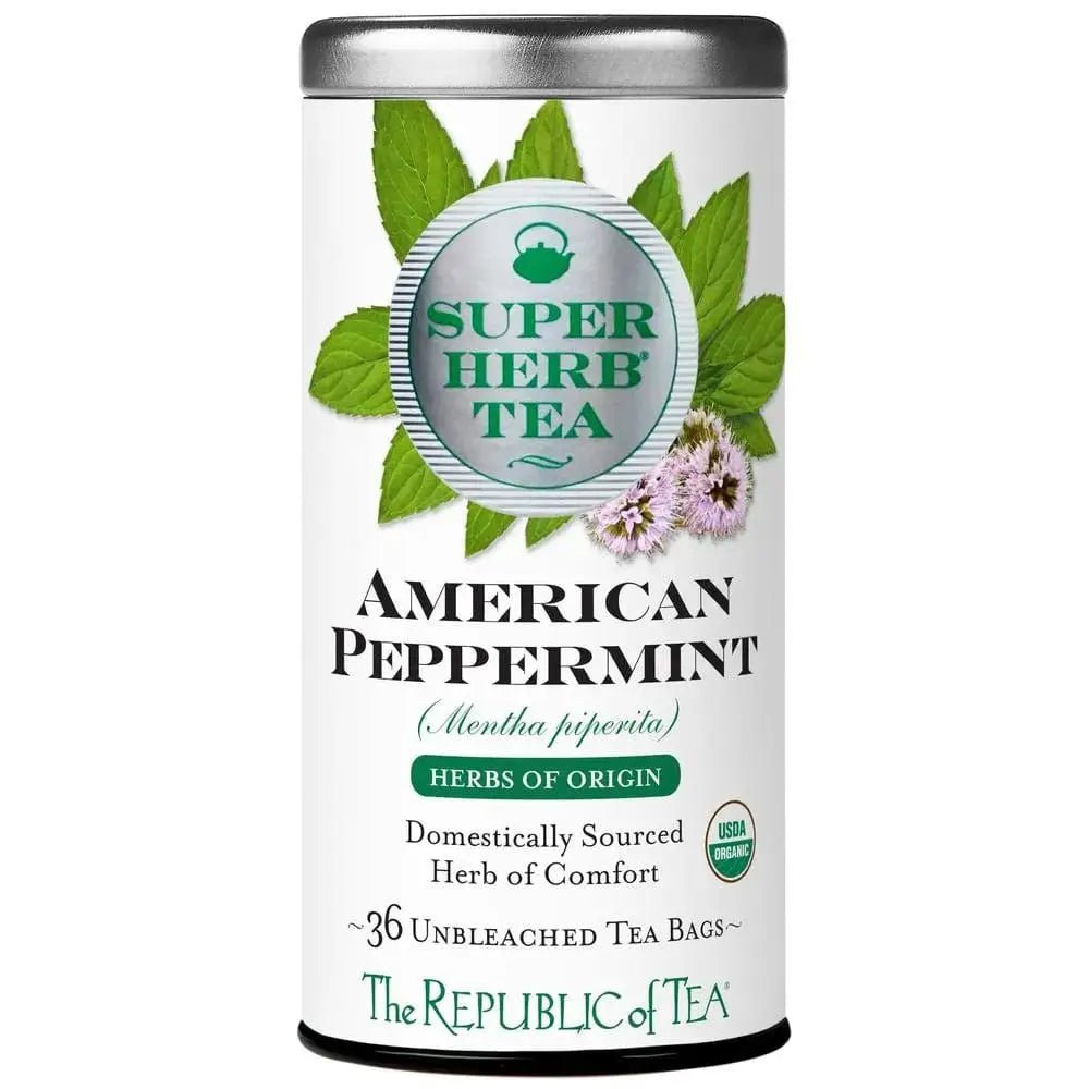 Buy Organic American Peppermint SuperHerb® Tea Bags Online