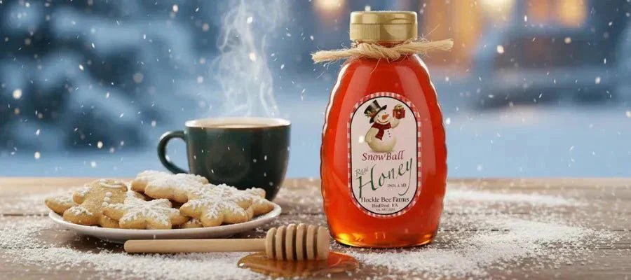 Discover Snowball Honey: Coconut & Hazelnut Flavor Magic - Huckle Bee Farms LLC