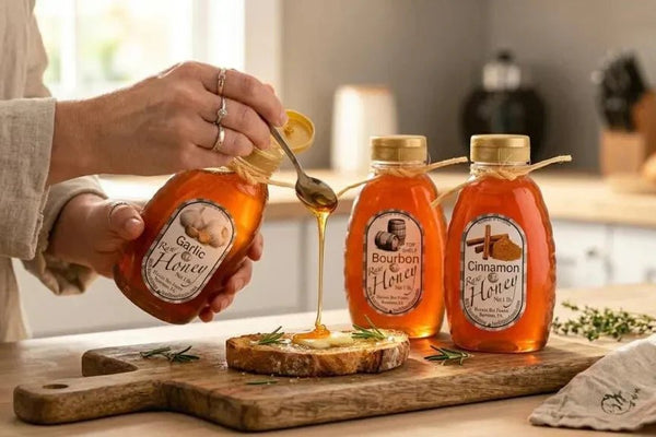 Discover the Ingredients: What is Infused Honey Made Of? - Huckle Bee Farms LLC