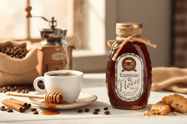 Espresso Honey Benefits, Recipes, and How to Make the Perfect Espresso Honey Latte - Huckle Bee Farms LLC