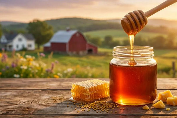 Experience the Best Unfiltered Honey Online – Order Now! - Huckle Bee Farms LLC