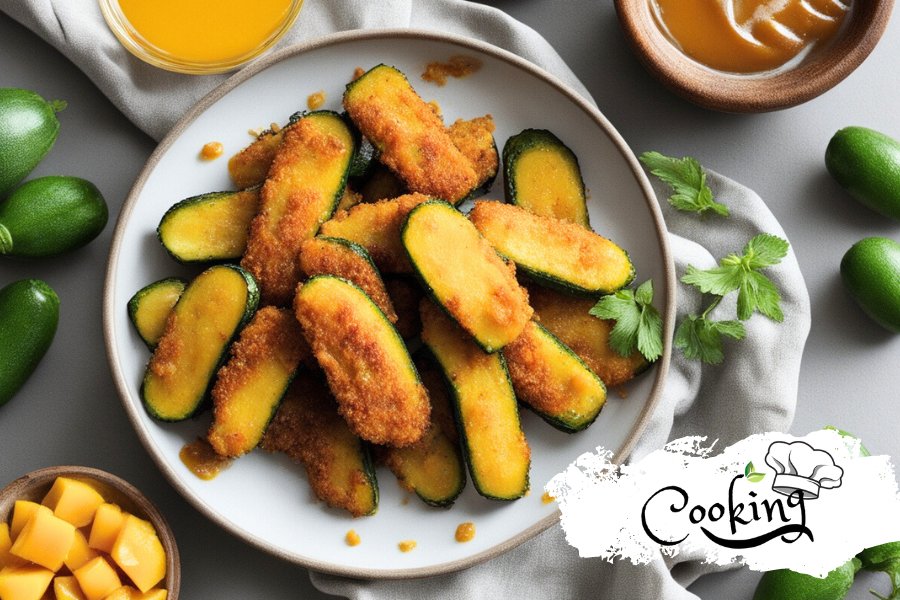 Fried Zucchini with Spicy Mango Honey: A Flavorful Twist - Huckle Bee Farms LLC