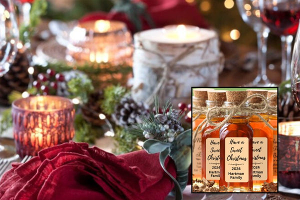 Holiday Parties: Sweeten the Celebration with Custom Honey Bottles - Huckle Bee Farms LLC