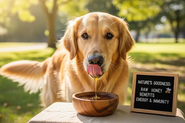 How Raw Honey Boosts Your Dog's Immune System - Huckle Bee Farms LLC