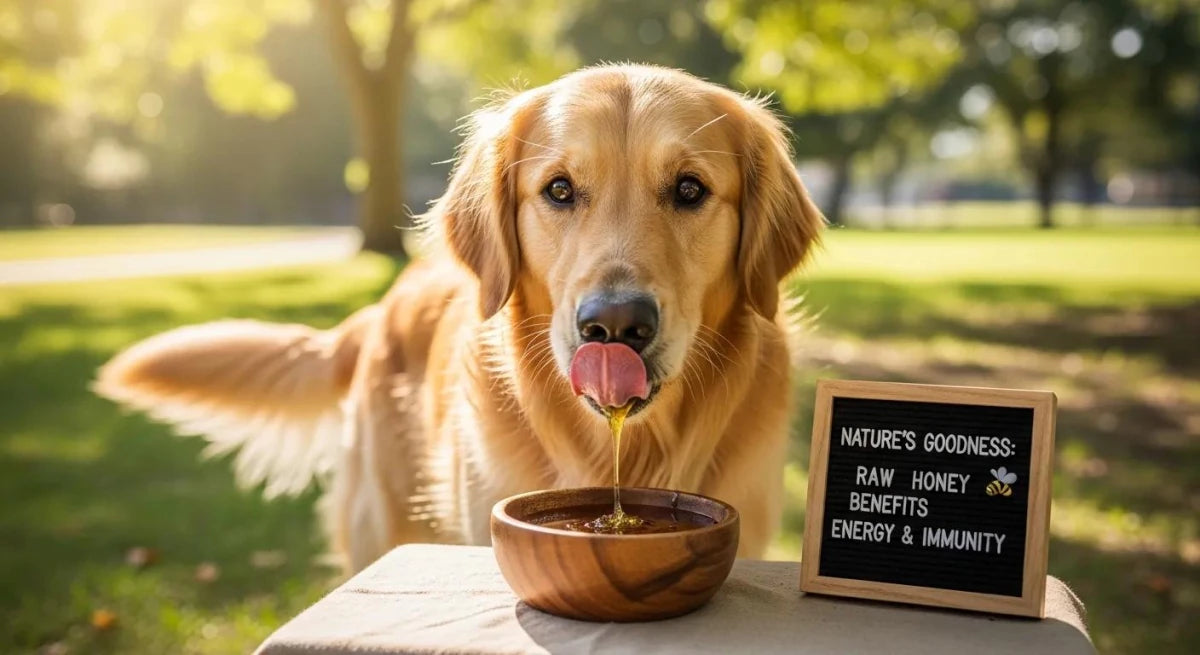 How Raw Honey Boosts Your Dog's Immune System - Huckle Bee Farms LLC