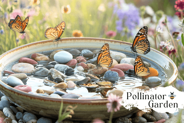 How to Build a Perfect Pollinator Watering Station: A Simple Guide - Huckle Bee Farms LLC