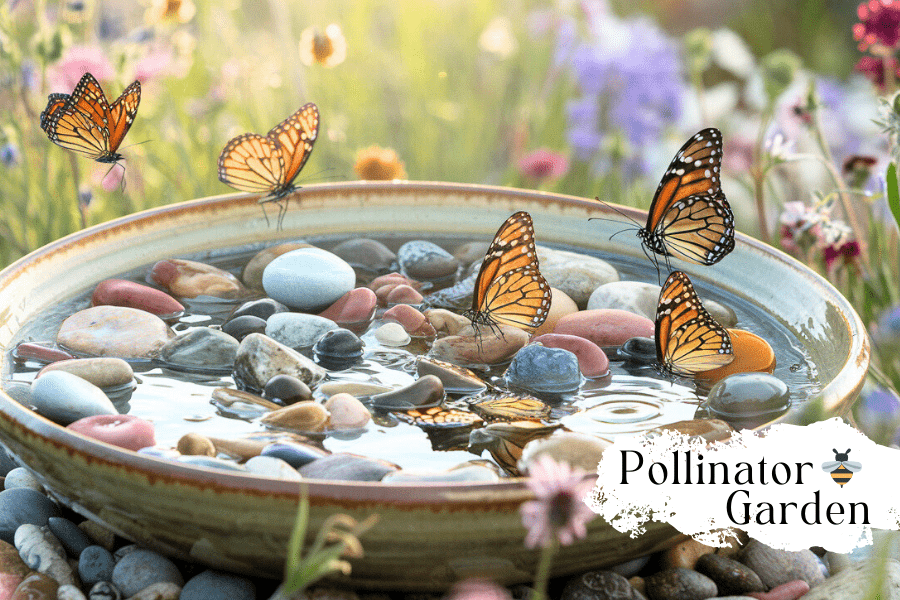 How to Build a Perfect Pollinator Watering Station: A Simple Guide - Huckle Bee Farms LLC