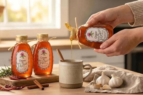 How to Buy Raw Clover Honey Online Safely - Huckle Bee Farms LLC