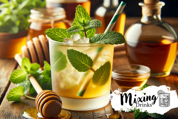 BOURBON AND MINT HONEY JULEP - Huckle Bee Farms LLC