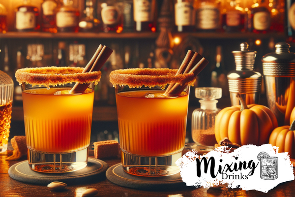 PUMPKIN COCKTAIL with Pumpkin honey