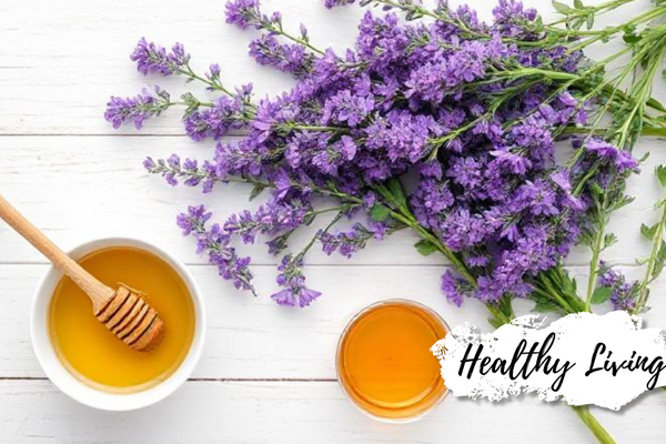 Alfalfa Honey on a wooden table Healthy Living