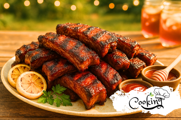 Smoked Sweet Honey Party Ribs