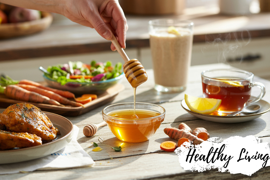 5 Easy recipes to bring turmeric honey into healthy living