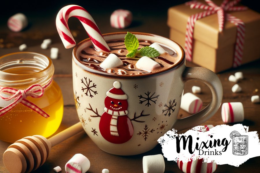 Peppermint Honey Hot Chocolate for Winter Nights - Huckle Bee Farms LLC