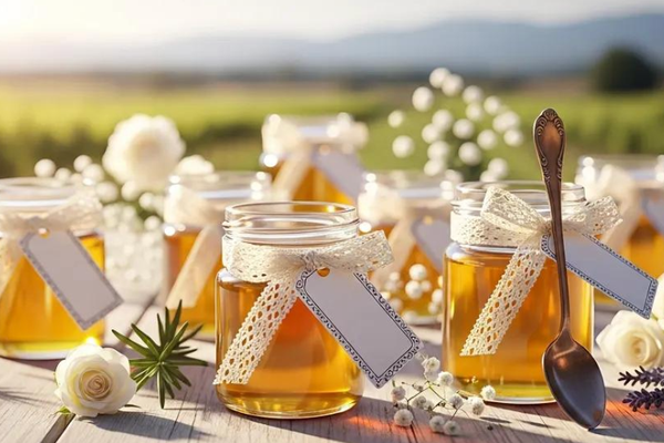 Personalize Your Wedding Favors: Honey Delights Await - Huckle Bee Farms LLC