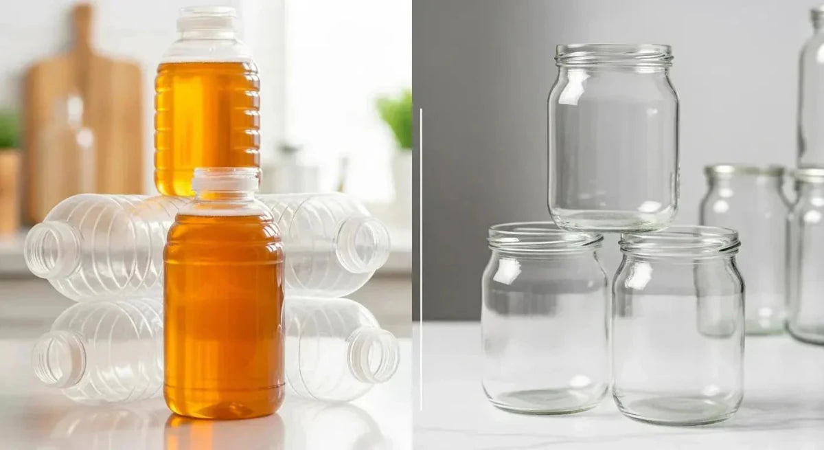 Plastic vs Glass for Honey: Which is Truly Better? - Huckle Bee Farms LLC