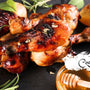 Pomegranate Honey Glazed Chicken - Huckle Bee Farms LLC
