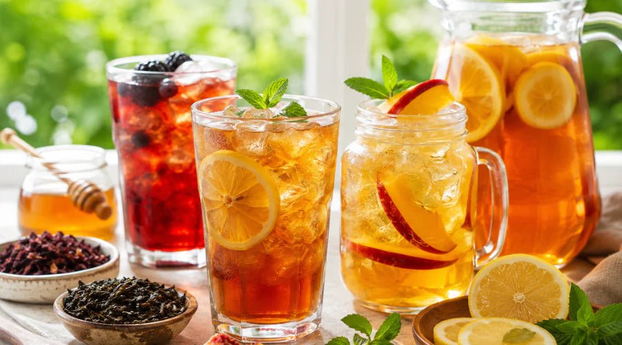 Refreshing Iced Tea Recipe: Perfect for Hot Summer Days - Huckle Bee Farms LLC