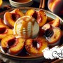 roasted peaches with honey