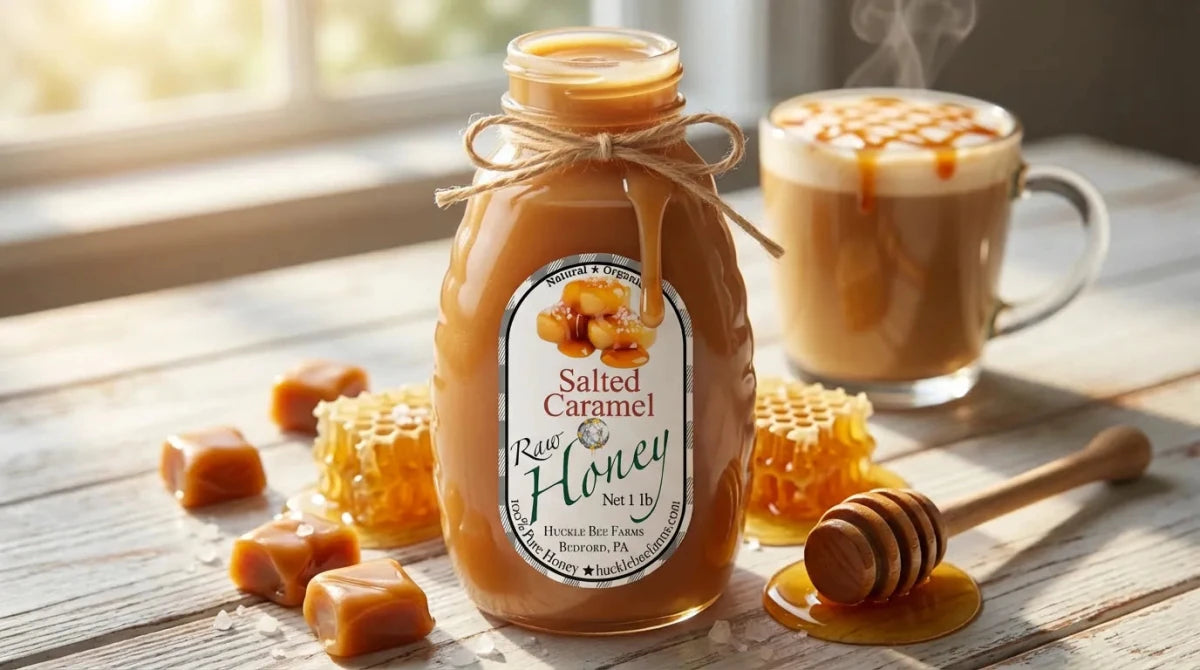 Salted Caramel Honey: Flavor, Uses & 10 Easy Recipes You’ll Love - Huckle Bee Farms LLC