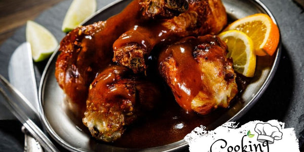 🏈 Spicy Honey Cranberry Wings Recipe 🔥 - Huckle Bee Farms LLC