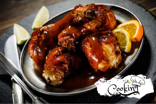 🏈 Spicy Honey Cranberry Wings Recipe 🔥 - Huckle Bee Farms LLC