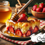 strawberry Honey Cobbler