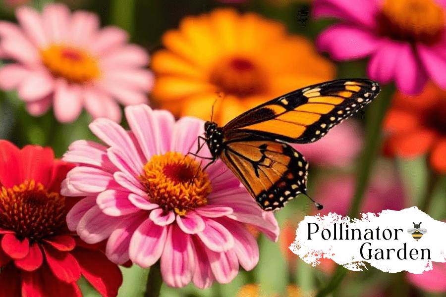 Zinnias: Helping Pollinators With a  Burst of Color in Your Garden - Huckle Bee Farms LLC