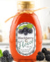 1 Lb Blackberry Infused Honey - Gift Set - Huckle Bee Farms LLC