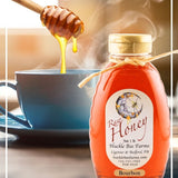 1 Lb Bourbon Infused Honey - Gift Set - Huckle Bee Farms LLC