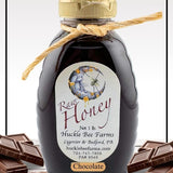 1 Lb Chocolate Infused Honey - Gift Set - Huckle Bee Farms LLC