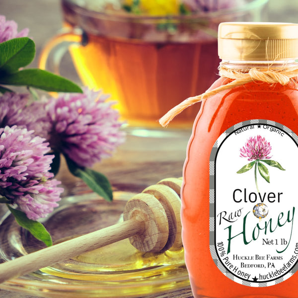 1 Lb Clover Honey - Gift Set - Huckle Bee Farms LLC