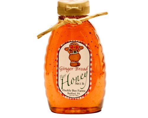 1 Lb Gingerbread Honey - Gift Set - Huckle Bee Farms LLC