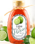 1 Lb Lime Infused Honey - Gift Set - Huckle Bee Farms LLC