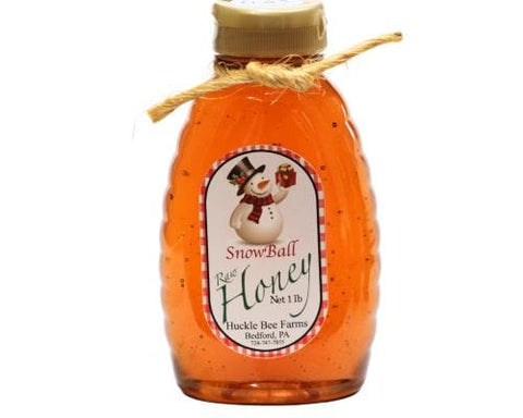 1 Lb SnowBall Honey - Gift Set - Huckle Bee Farms LLC