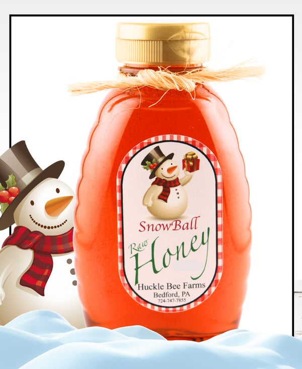 1 Lb SnowBall Honey - Gift Set - Huckle Bee Farms LLC