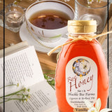 1 Lb Vanilla Infused Honey - Gift Set - Huckle Bee Farms LLC